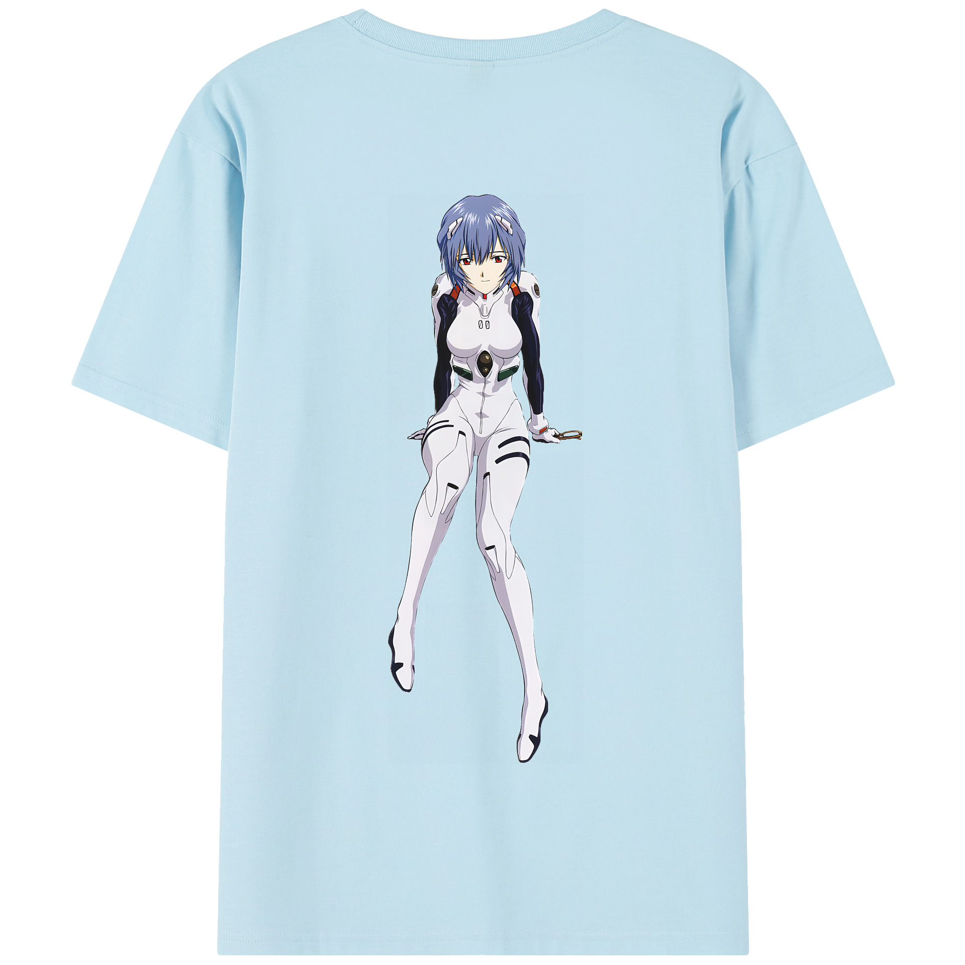 （画像用） EVA 新世紀エヴァンゲリオン 綿100％半袖Tシャツ（背面プリント）